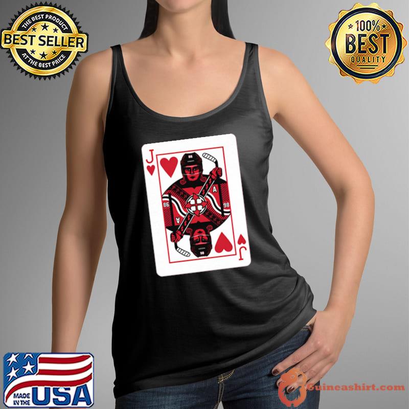 Jack Hughes Jack Of Hearts American professional ice hockey center T-Shirt