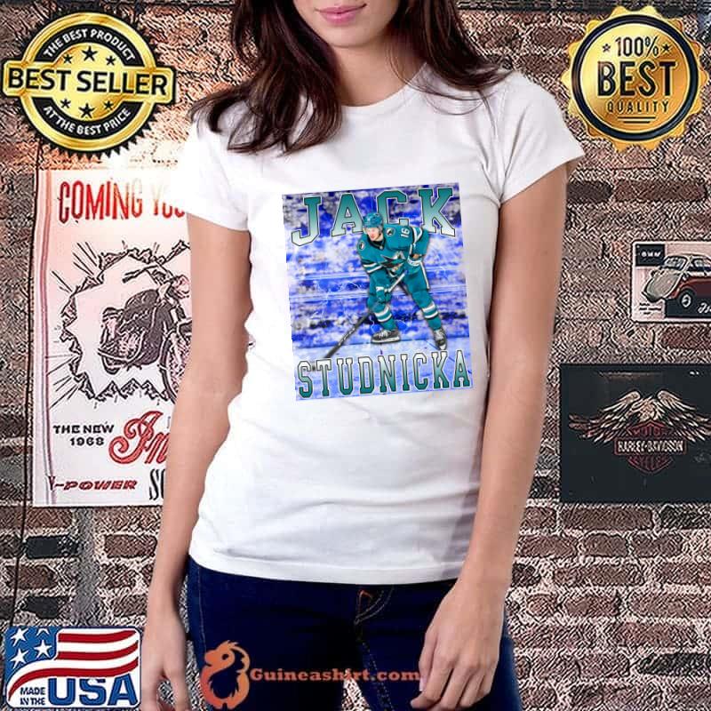 Jack Studnicka Canadian professional ice hockey forward for the San Jose Sharks T-Shirt