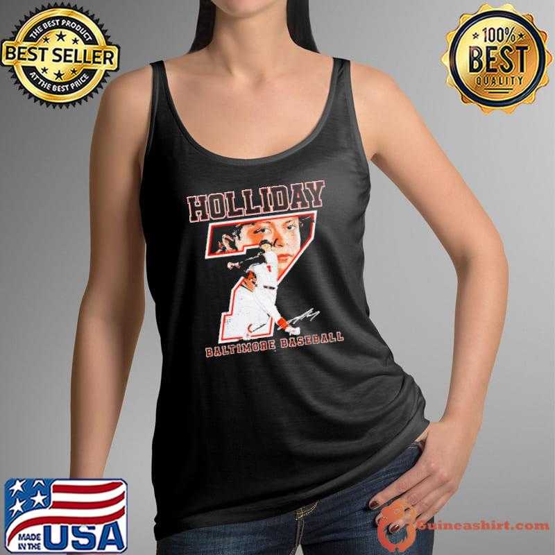 Jackson Holliday number 7 Baltimore Orioles signature s Tank Top