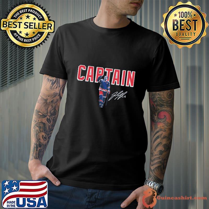 Jacob Trouba Signature New York's 28th Captain T-Shirt
