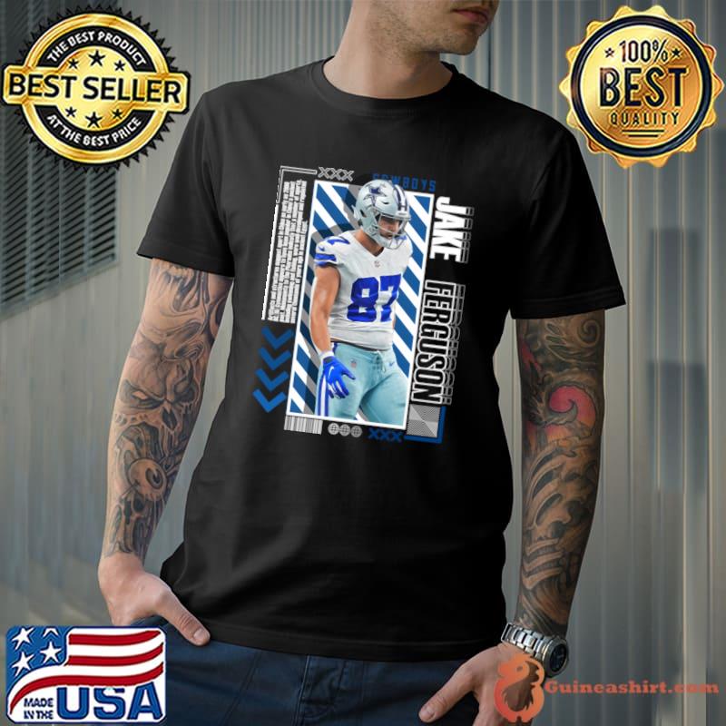Jake Ferguson Paper American football tight end for the Dallas Cowboys T-Shirt Unisex