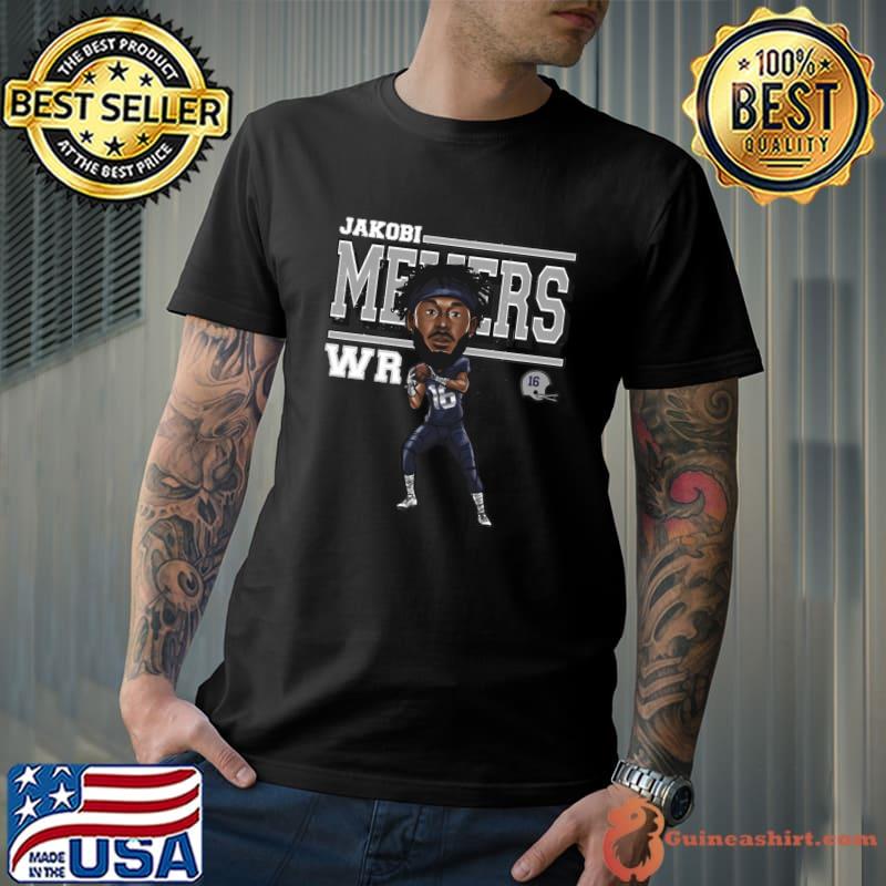 Jakobi Meyers American football wide receiver New England Cartoon T-Shirt