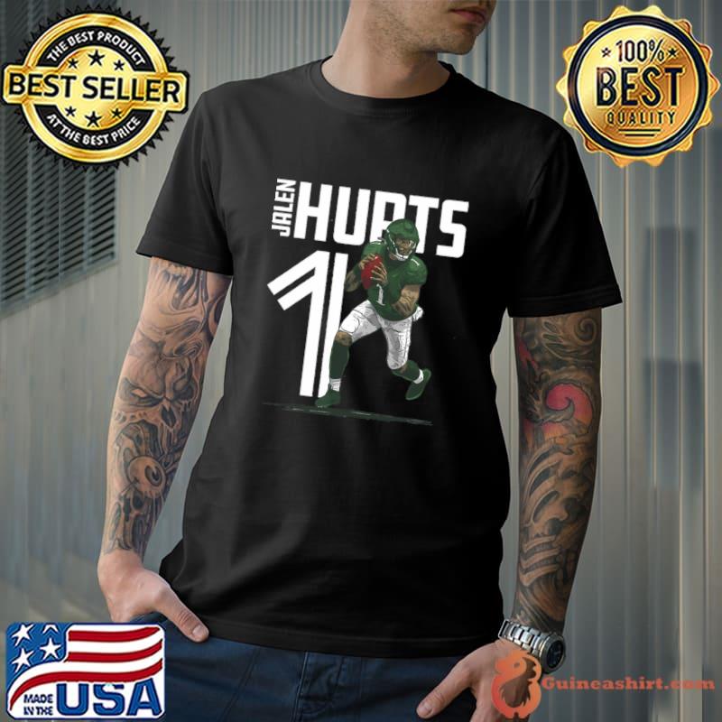 Jalen Hurts American football quarterback Philadelphia Inline T-Shirt