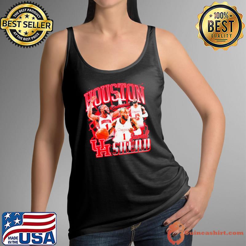 Jamal Shead Houston Cougars NCAA Men’s basketball player shirt