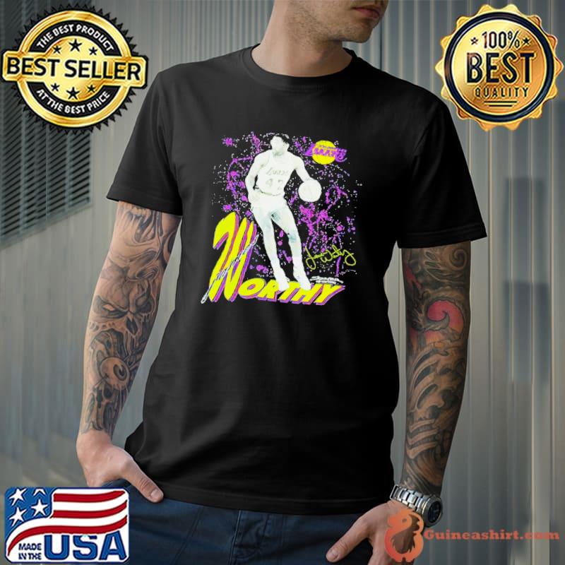 James Worthy Los Angeles Lakers Vintage shirt