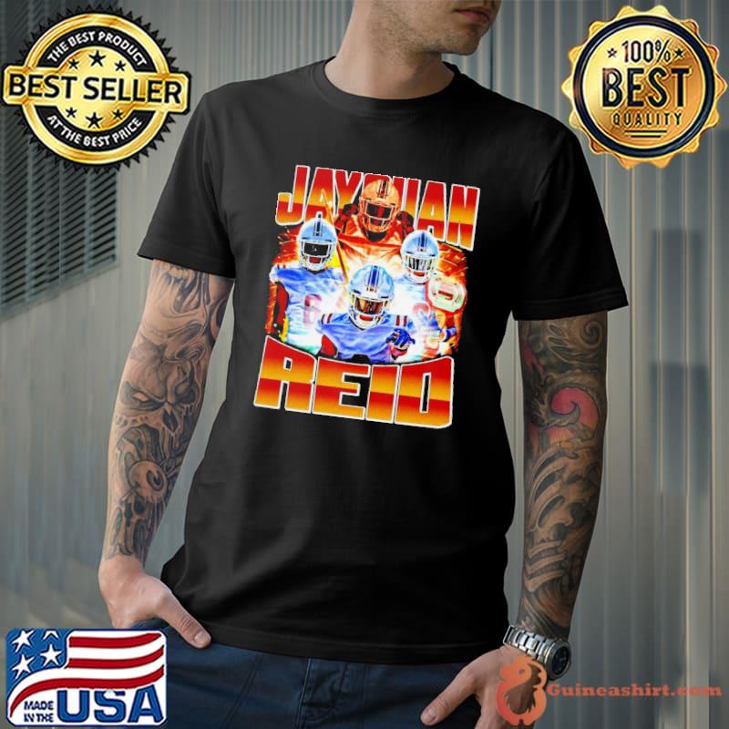 Jayquan Reid football players retro shirt