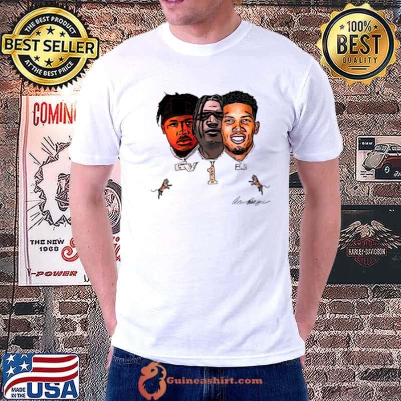 Joe Burrow Ja’marr Chase Tee Higgins Tyler Boyd Tres Amigos Shirt