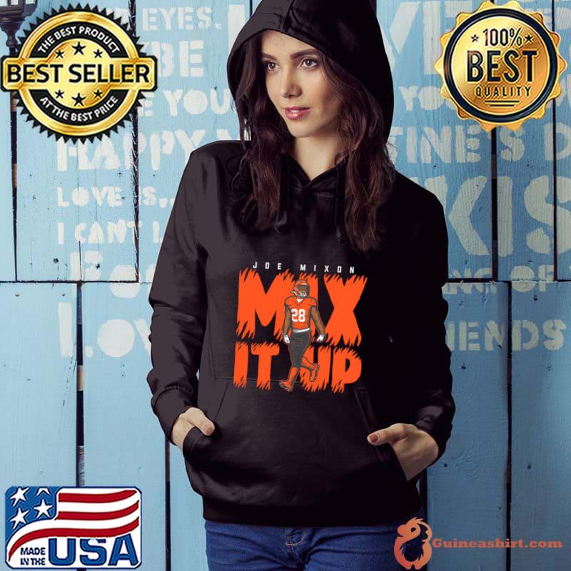 Joe Mixon American football running back for the Houston Texans Mix It Up T-Shirt Hoodie
