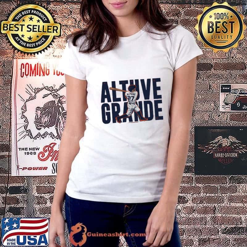 Jose Altuve Grande Venezuelan professional baseball second baseman T-Shirt Ladiestee