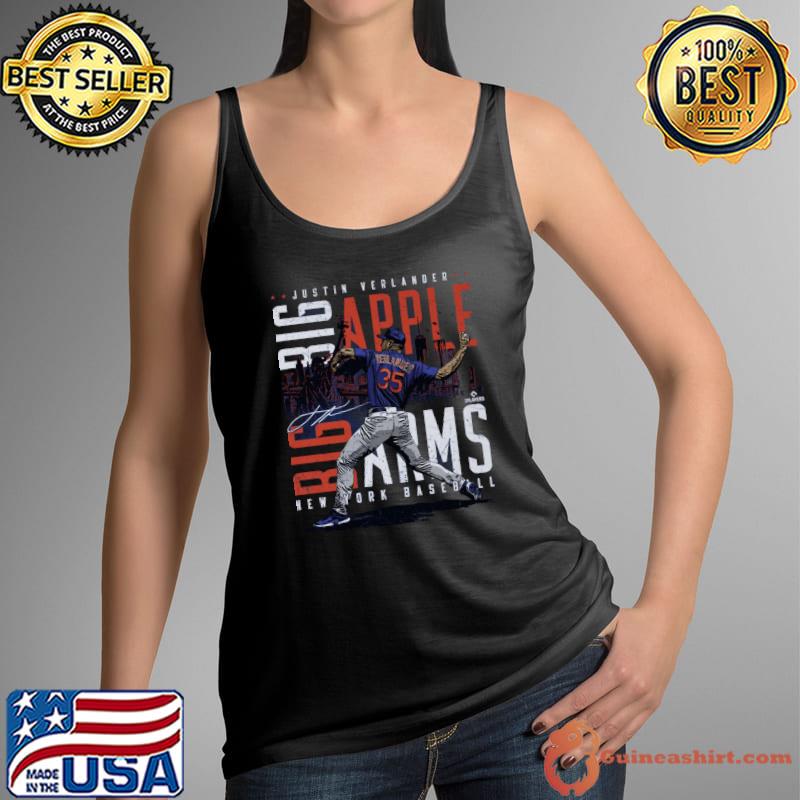 Justin Verlander American professional baseball New York M Big Arms T-Shirt