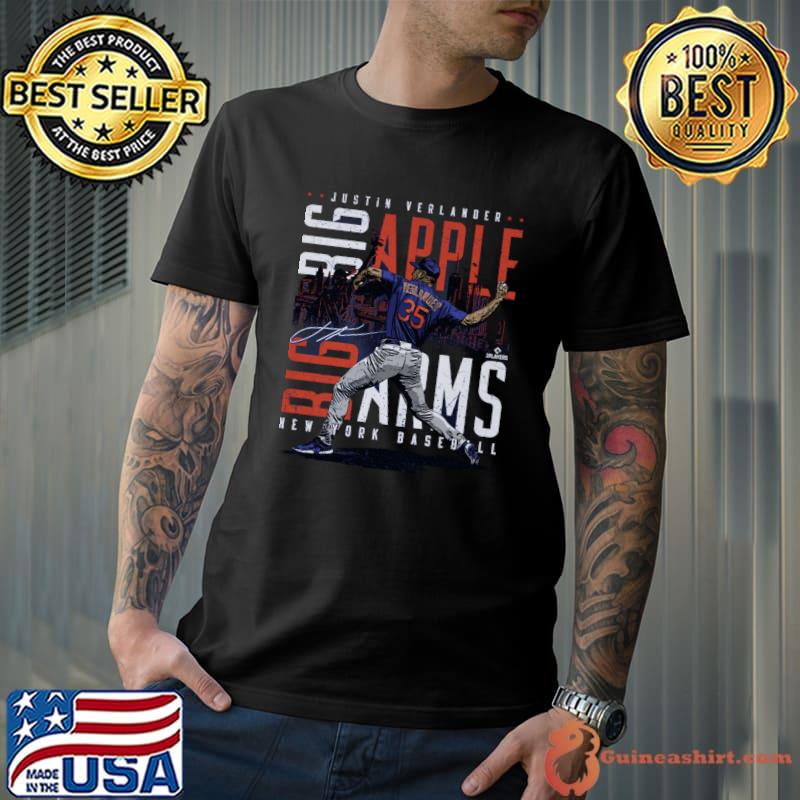 Justin Verlander American professional baseball New York M Big Arms T-Shirt Unisex
