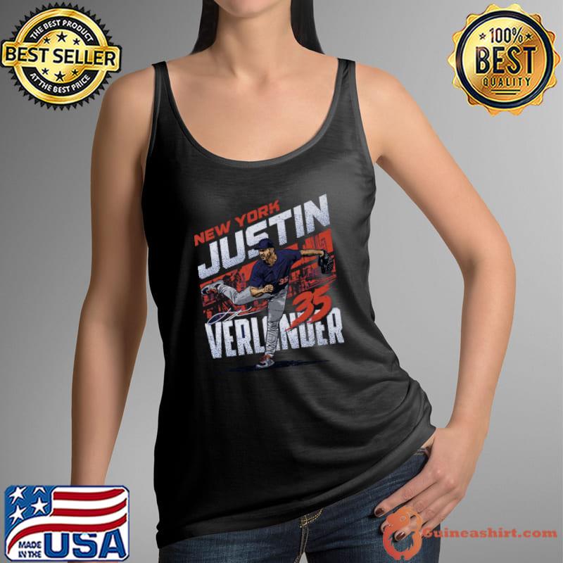 Justin Verlander American professional baseball New York M City Name T-Shirt