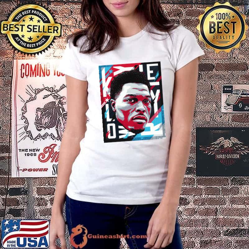 K Lowry Art American professional basketball player for the Philadelphia 76ers T-Shirt Ladiestee