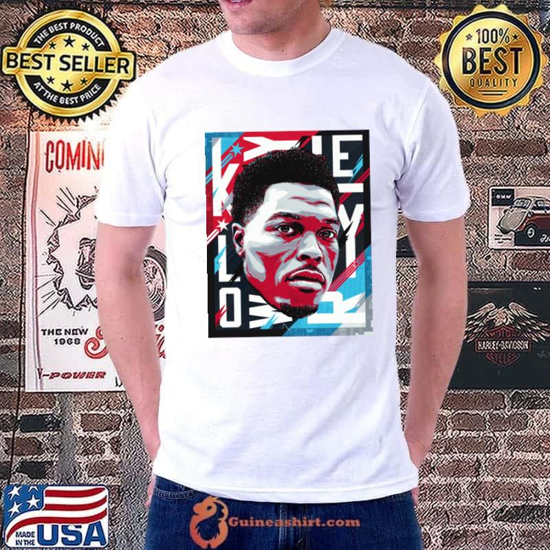 K Lowry Art American professional basketball player for the Philadelphia 76ers T-Shirt