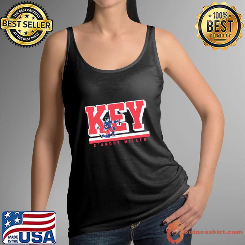 K'Andre Miller Key American professional ice hockey defenseman for the New York Rangers T-Shirt Tank Top