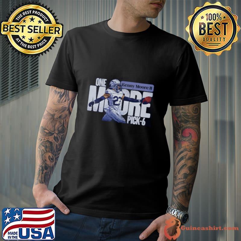 Kenny Moore American football cornerback Ii Indianapolis Pick-6 T-Shirt