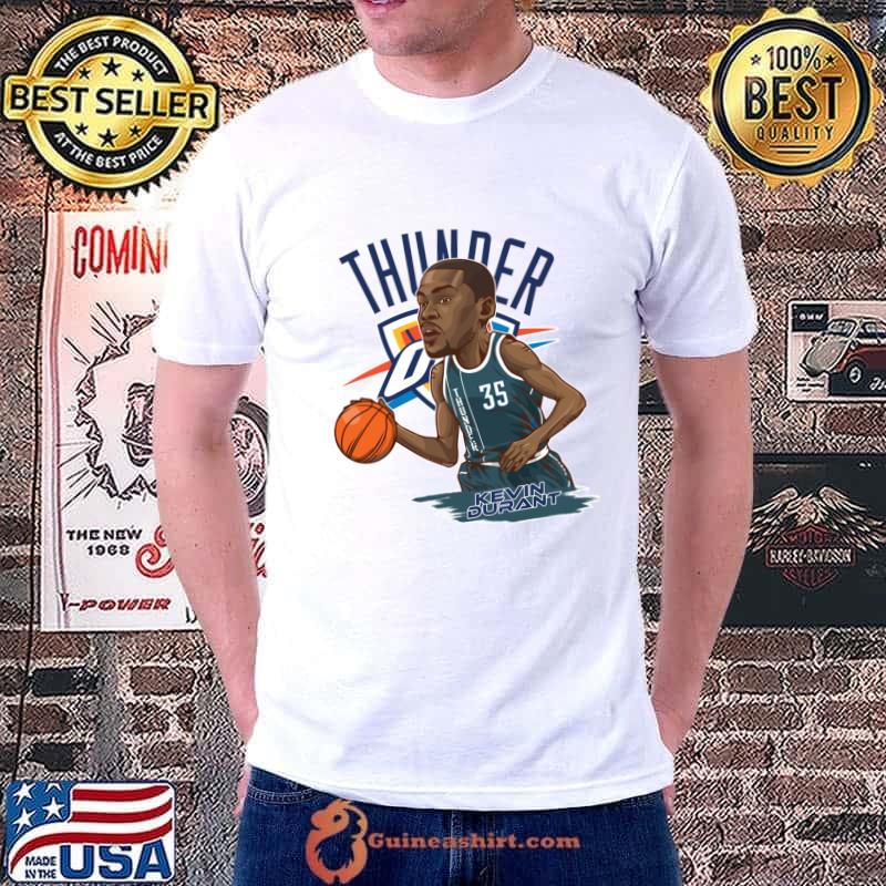 Kevin Durant Vector Art American professional basketball T-Shirt