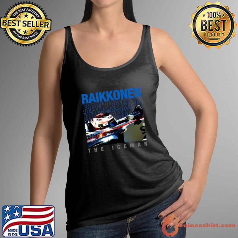 Kimi Raikkonen Finnish racing driver The Iceman T-Shirt