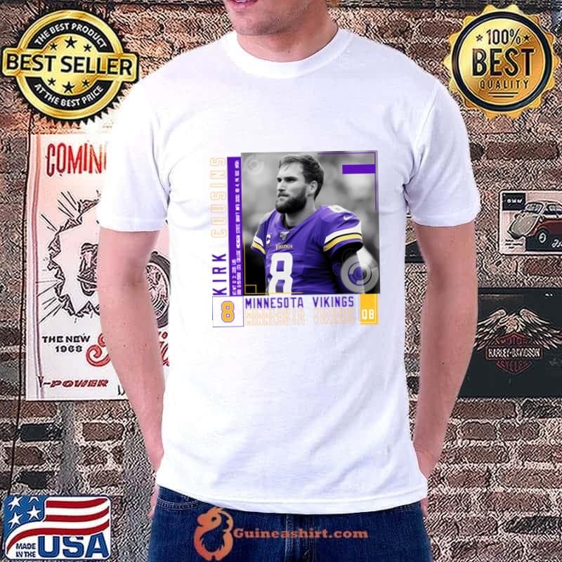 Kirk Cousins American football quarterback for the Atlanta Falcons T-Shirt