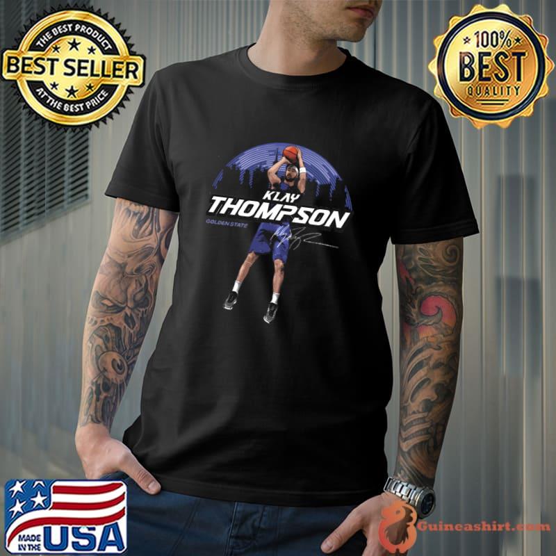 Klay Thompson American professional basketball Golden State Skyline T-Shirt