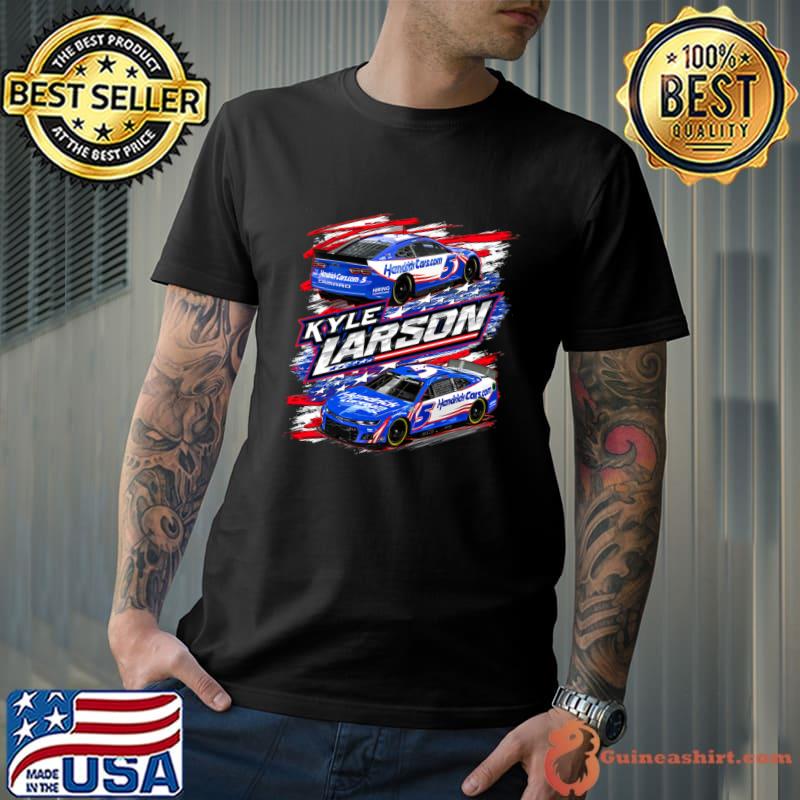 Kyle Larson Stars & Stripes American professional auto racing driver T-Shirt