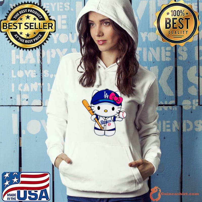 LA Dodgers Hello Kitty MLB Team s Hoodie