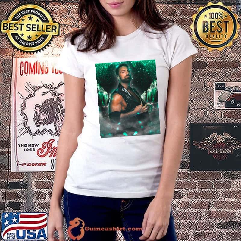 LA Knight Green Mania American professional wrestler T-Shirt