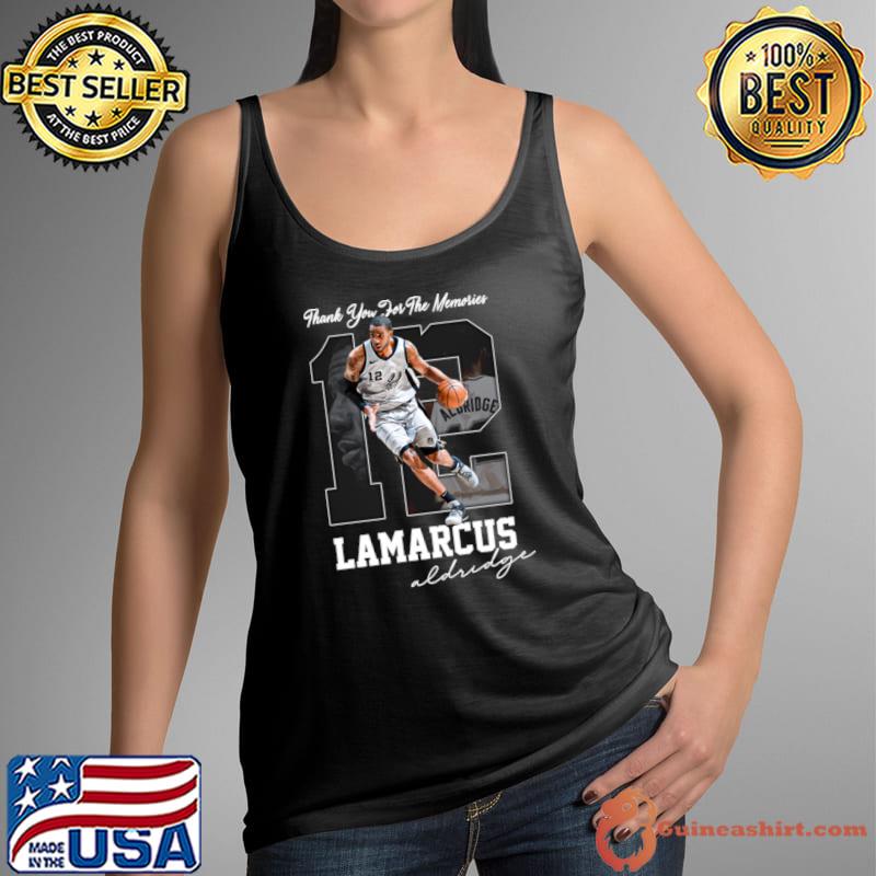 Lamarcus Aldridge Thank You For The Memories American Basketball T-Shirt Tank Top