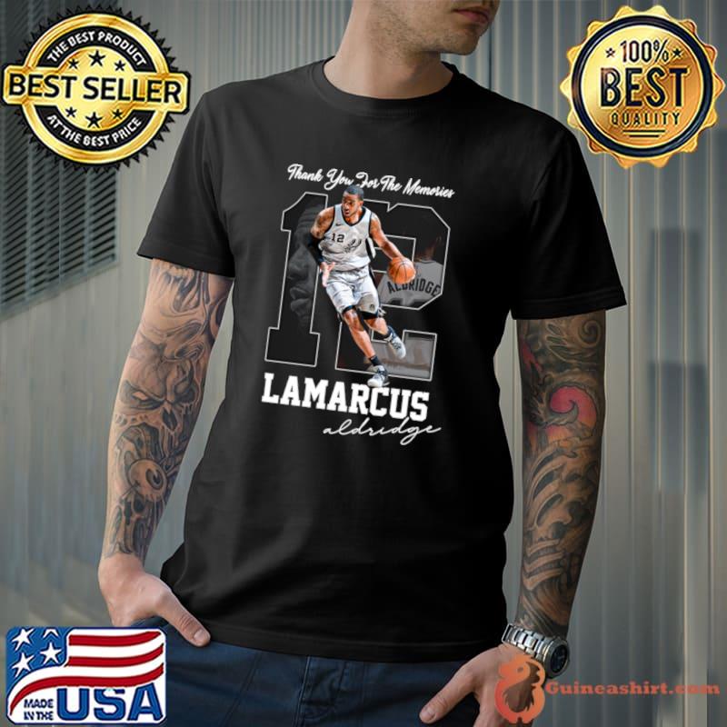Lamarcus Aldridge Thank You For The Memories American Basketball T-Shirt