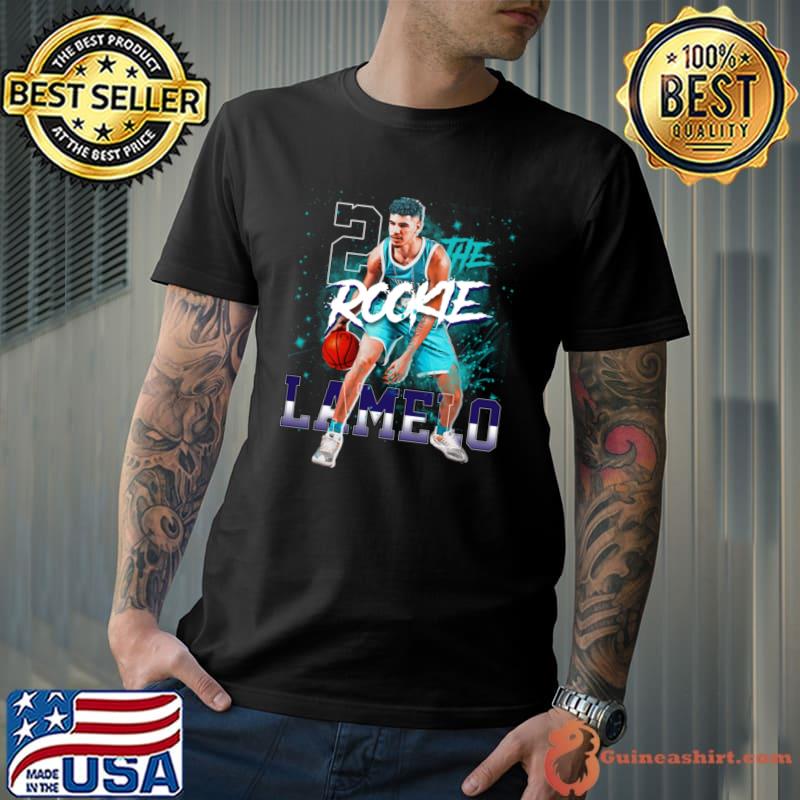Lamelo Ball The Rookie American professional basketball player for the Charlotte Hornets T-Shirt