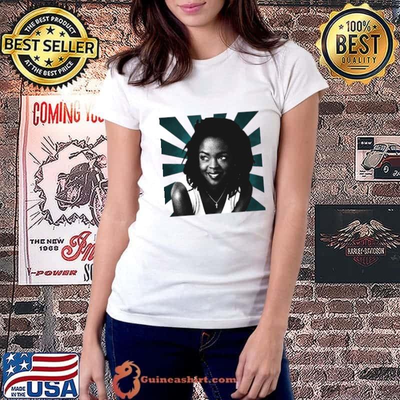 Lauryn Hill II Retro Pixel II 70S American rapper singer-songwriter record producer and actress T-Shirt