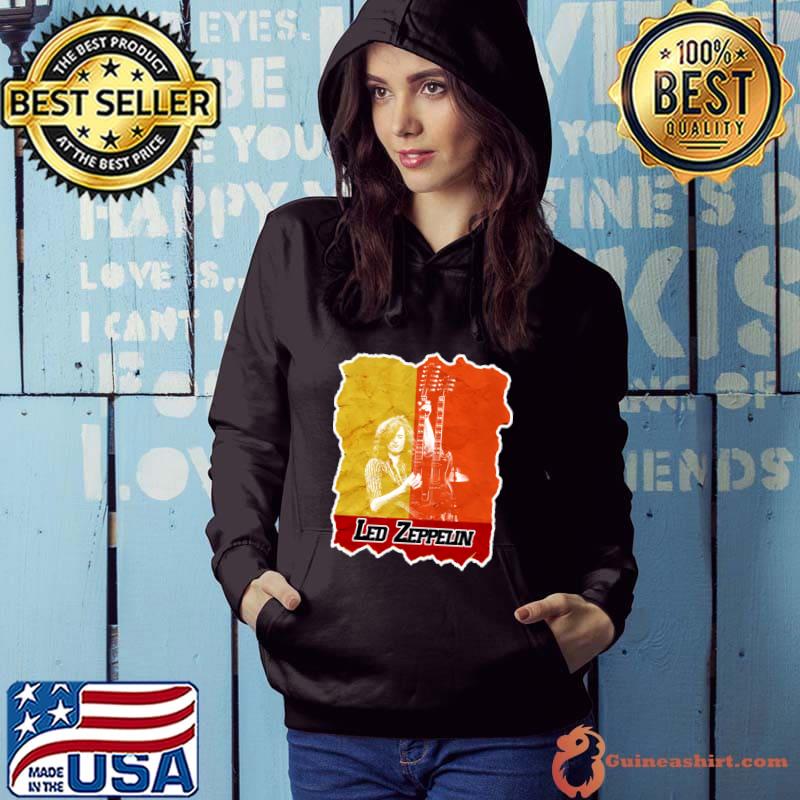 Led Zeppelin guitars heroo English rock band T-Shirt Hoodie