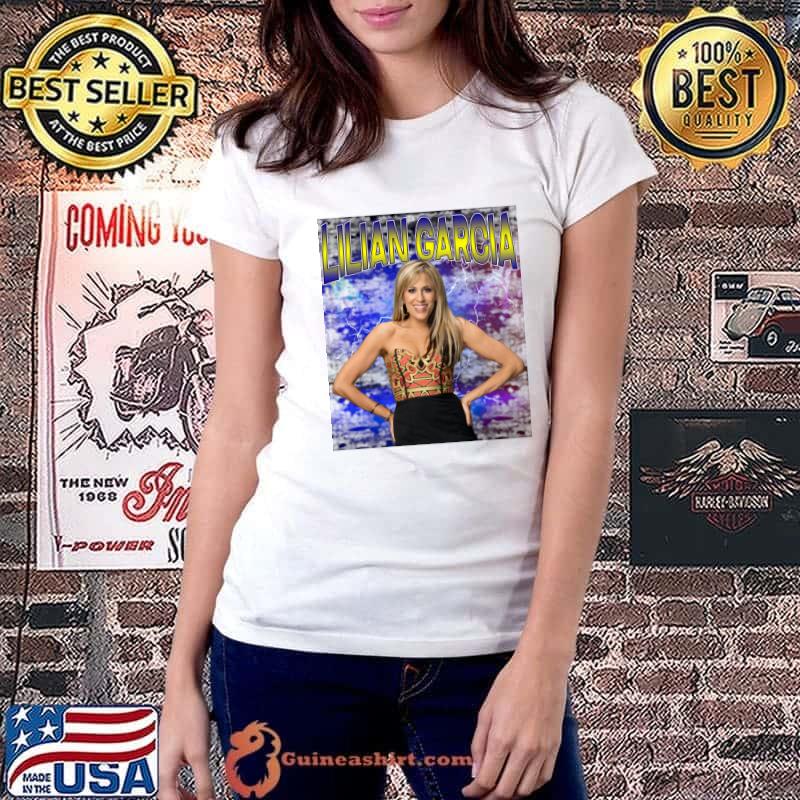 LILIAN GARCIA American ring announcer, singer and podcaster T-Shirt
