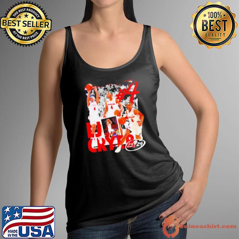 LJ Cryer no 4 Houston Cougars 23 24 shirt