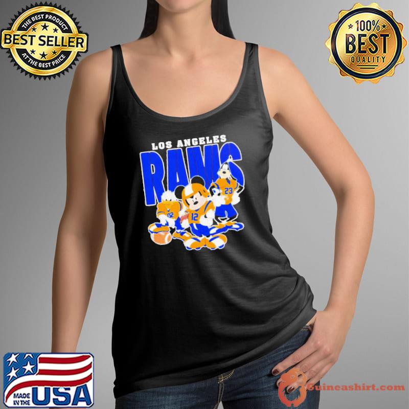 Los Angeles Rams Mickey Donald Duck And Goofy Football Team 2024 Shirt