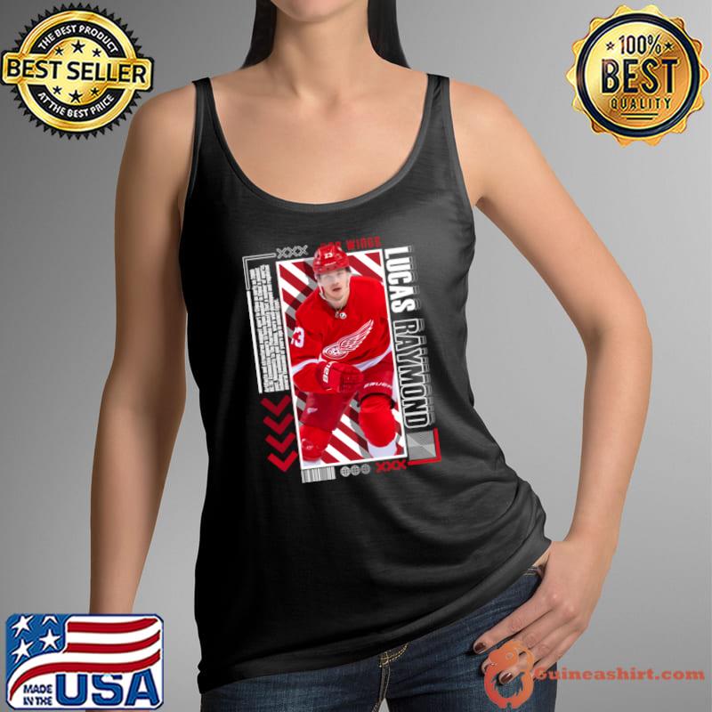 Lucas Raymond Swedish professional ice hockey winger Detroit Red Wings T-Shirt