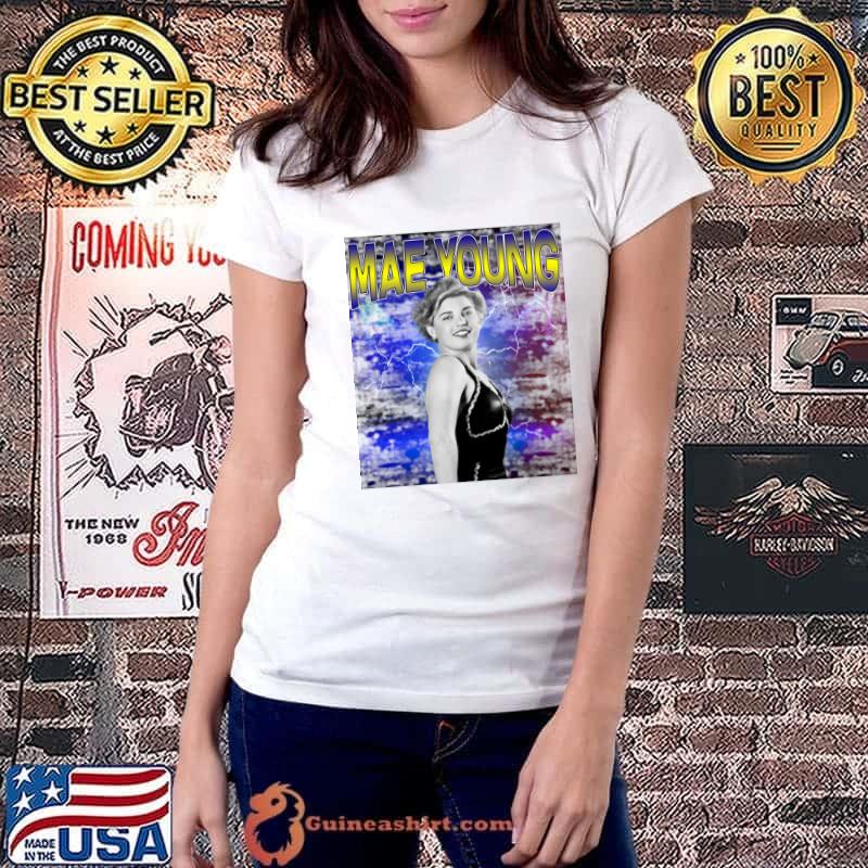 MAE YOUNG American professional wrestler trainer and promoter T-Shirt