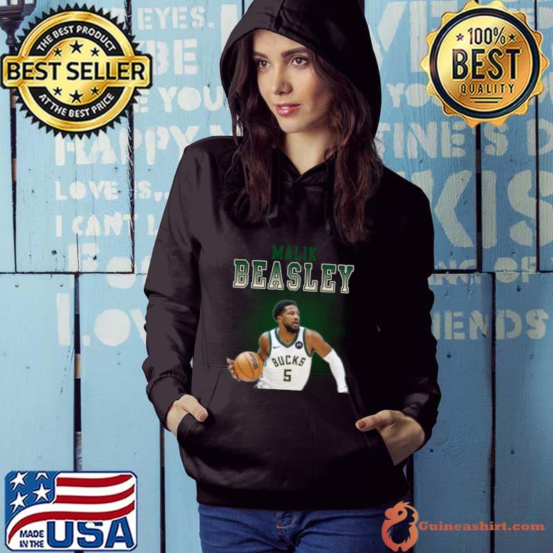 Malik Beasley American professional basketball player for the Milwaukee Bucks T-Shirt Hoodie