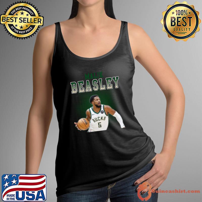 Malik Beasley American professional basketball player for the Milwaukee Bucks T-Shirt Tank Top