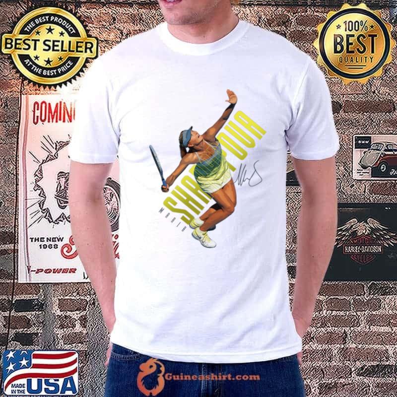 Maria Sharapova Superstar Pose Signature Russian former world No. 1 tennis player T-Shirt