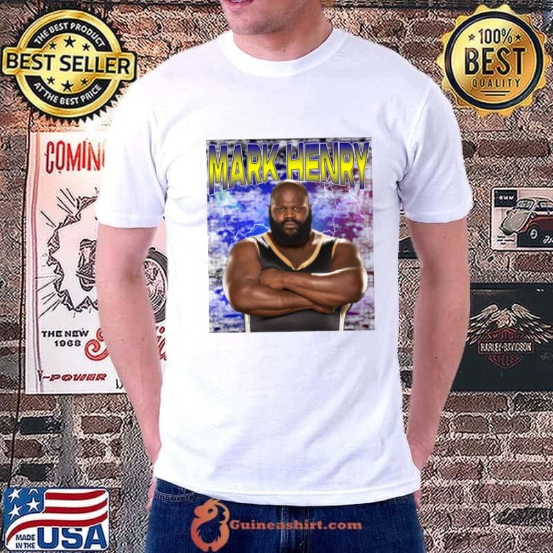 MARK HENRY Olympic weightlifter strongman and professional wrestler T-Shirt Unisex