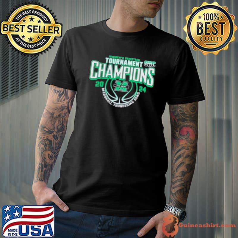 Marshall University Women’s Basketball 2024 Sun Belt Conference Tournament Champions shirt