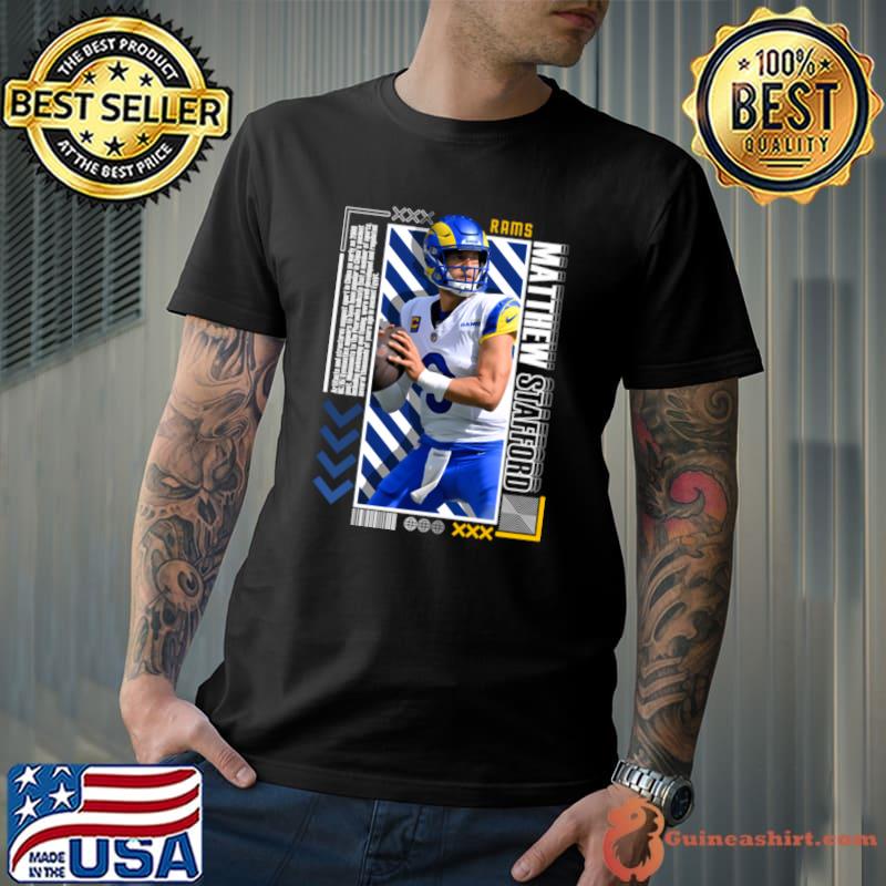 Matthew Stafford American football quarterback for Los Angeles Rams T-Shirt Unisex