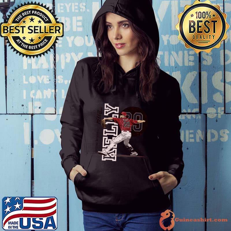 Merrill Kelly American professional baseball pitcher Arizona Vertical Type T-Shirt Hoodie