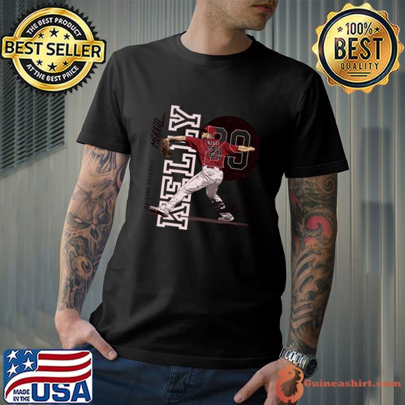 Merrill Kelly American professional baseball pitcher Arizona Vertical Type T-Shirt