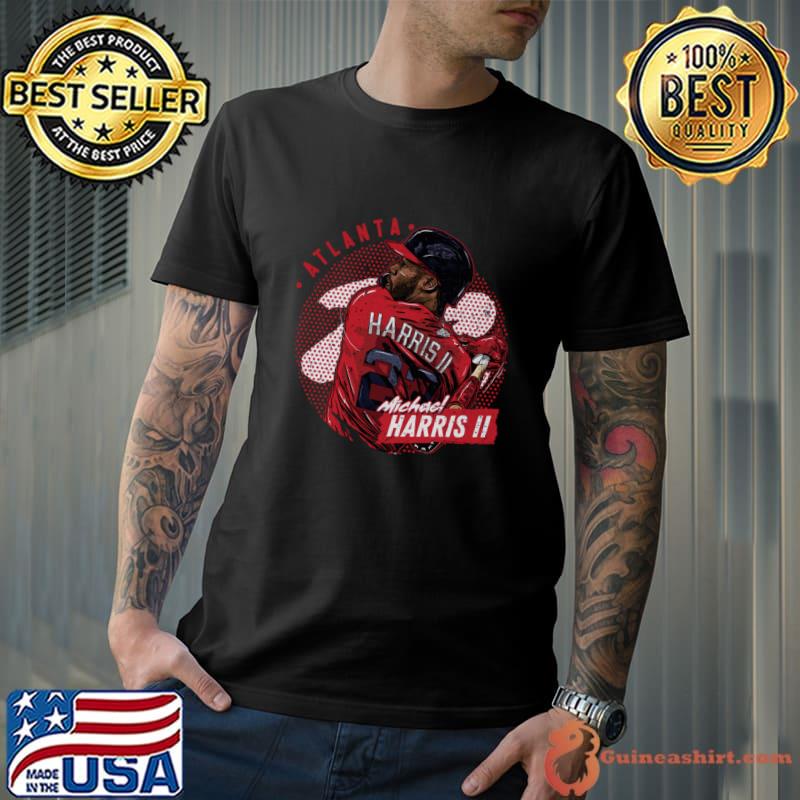 Michael Harris II American professional baseball center fielder Atlanta Dots T-Shirt Unisex