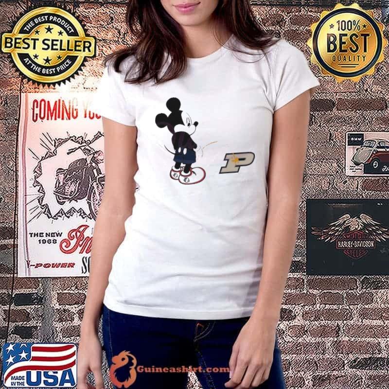 Mickey Uconn Huskies Piss On Purdue Boilermakers Shirt