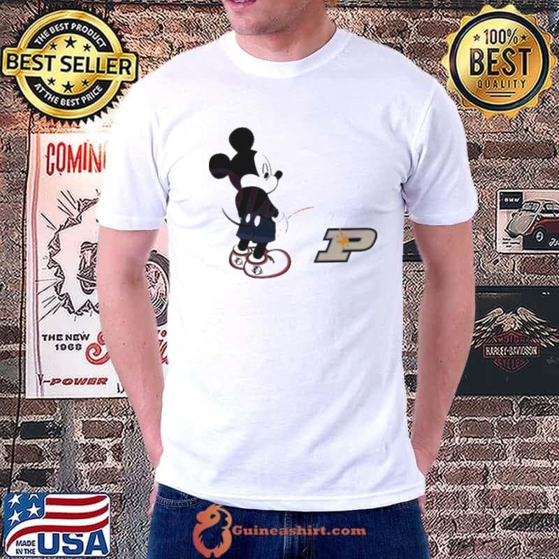 Mickey Uconn Huskies Piss On Purdue Boilermakers Shirt Unisex