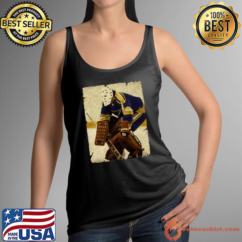 Mike Liut St. Louis Blues 1983 Ice Hockey T-Shirt