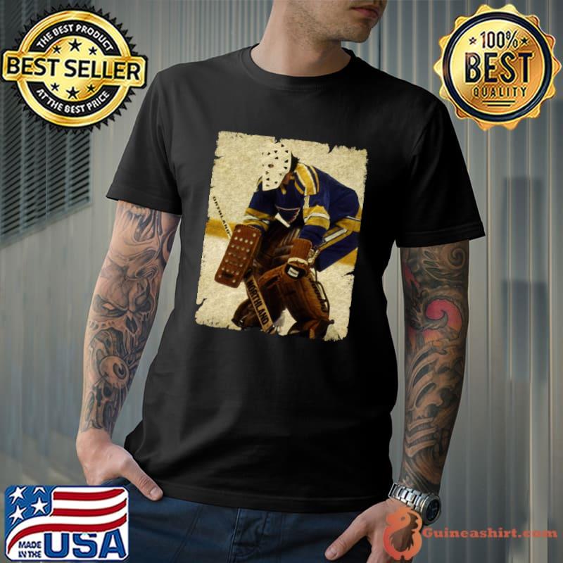 Mike Liut St. Louis Blues 1983 Ice Hockey T-Shirt Unisex